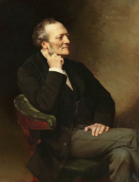 Louis Joseph Buffet (1818-98) od Xavier Alphonse Monchablon