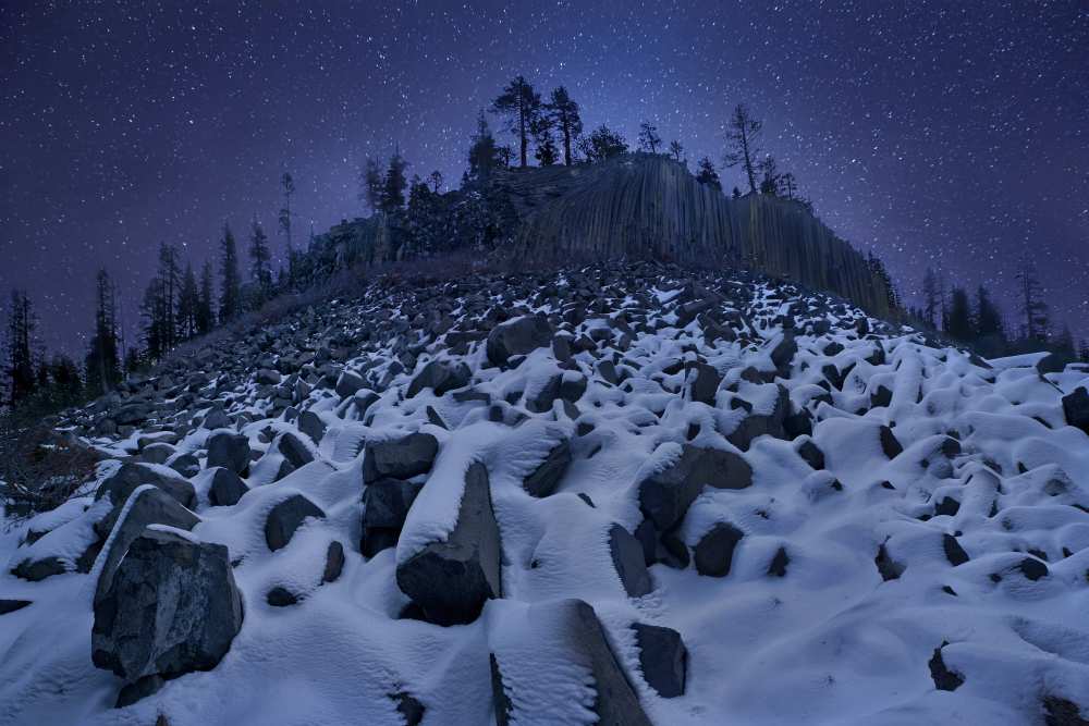 Cold Mountain: Devils Postpile od Yan Zhang