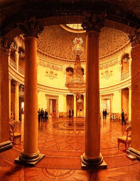 Interior of the Rotunda in the Winter Palace od Yefim Tukharinov