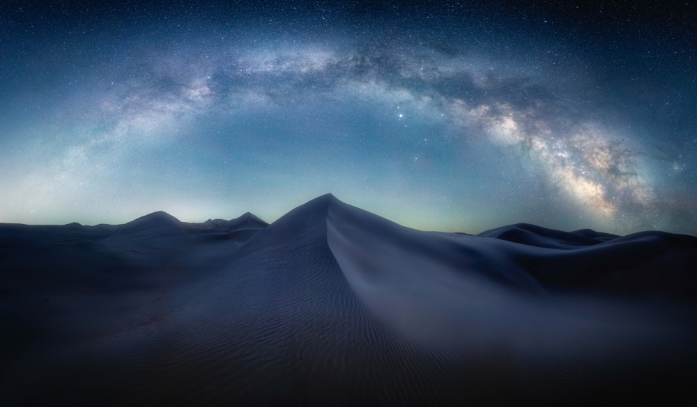 Desert starry sky od Yuan Cui