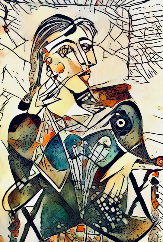 Bild 3 - Hommage an Picasso Motiv 2 od zamart