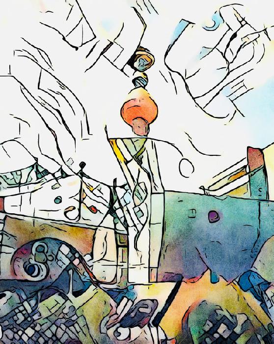 Kandinsky trifft Hundertwasser, Wien, Motiv 3 od zamart