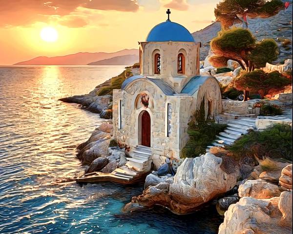 Griechische Inseln, Motiv 1 od zamart
