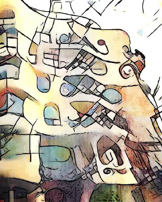 Kandinsky trifft Barcelona, Motiv 8 od zamart