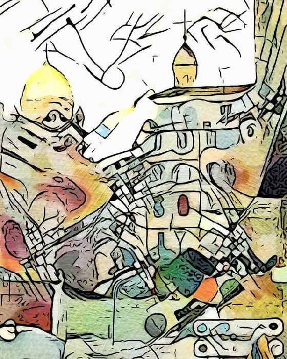 Kandinsky trifft Marseille, Motiv 9 od zamart