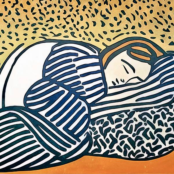 Schlafende Frau-Matisse inspired od zamart