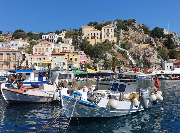 Symi, griechische Insel, Motiv 2 od zamart