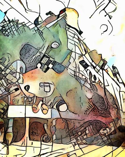 Kandinsky trifft Hundertwasser, Wien, Motiv 2